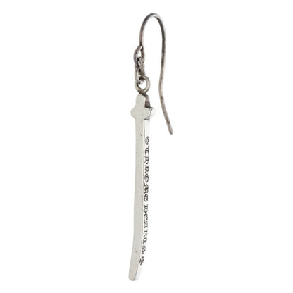 Chrome Hearts RS Cross Drop Silver Earring Size ONE SIZE
