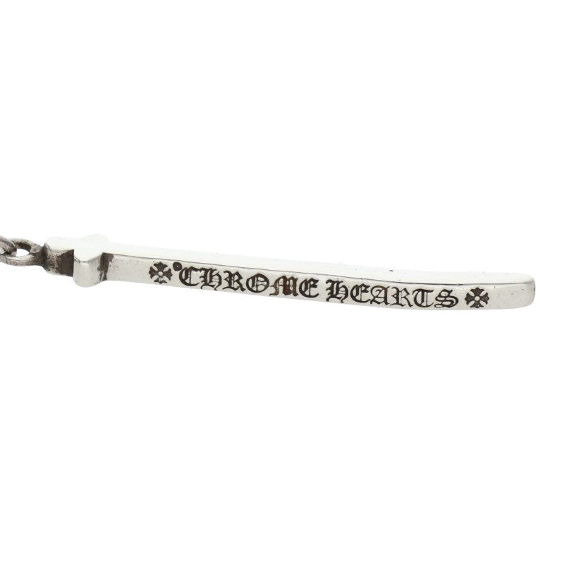 Chrome Hearts RS Cross Drop Silver Earring Size ONE SIZE