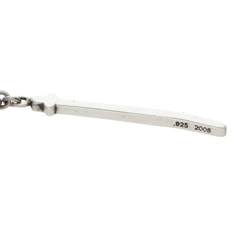 Chrome Hearts RS Cross Drop Silver Earring Size ONE SIZE