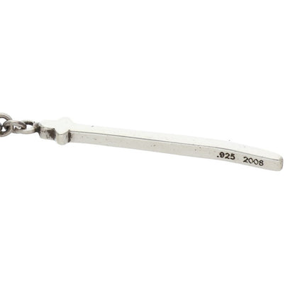 Chrome Hearts RS Cross Drop Silver Earring Size ONE SIZE