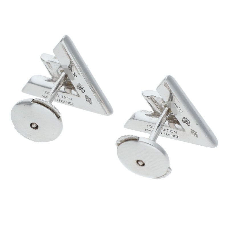 LOUISVUITTON Volt One 18K WG Diamond Earring Size ONE SIZE