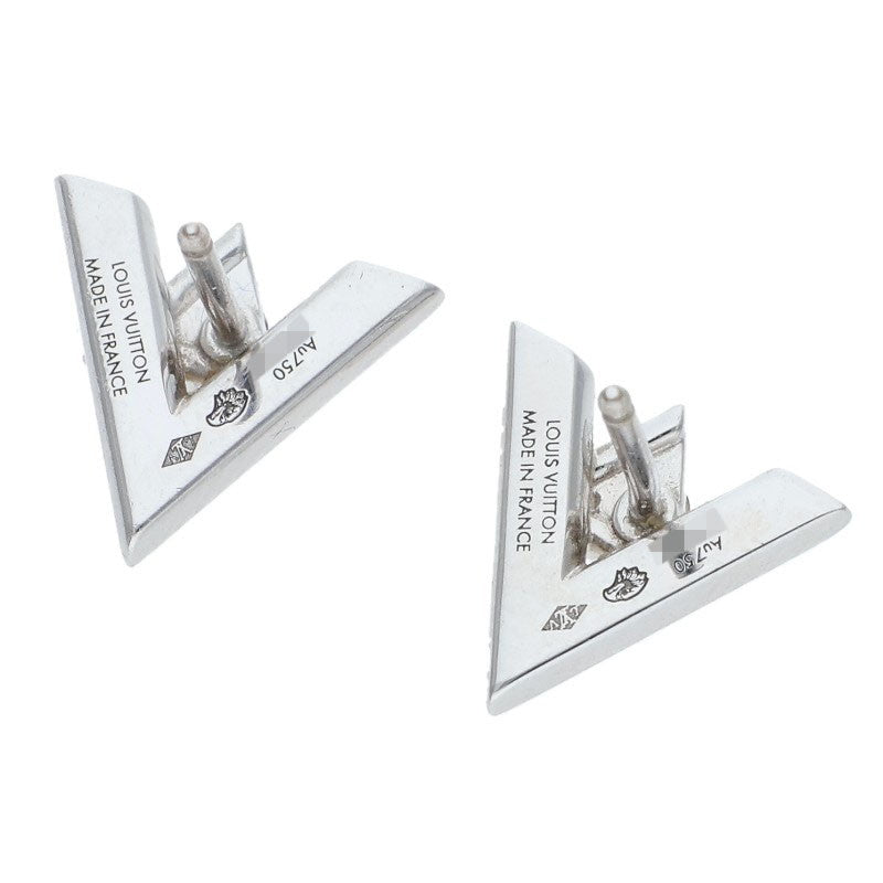 LOUISVUITTON Volt One 18K WG Diamond Earring Size ONE SIZE