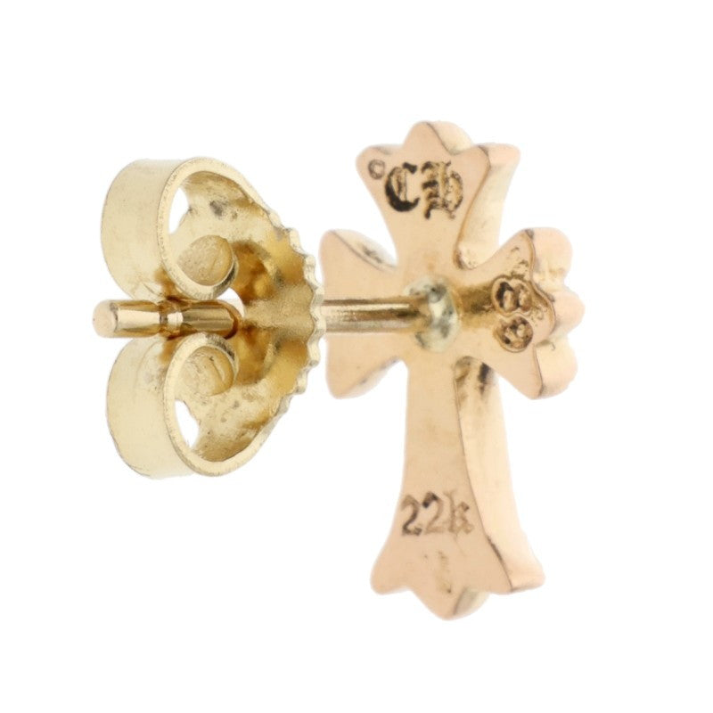 Chrome Hearts 22K CH Cross Fat Stud Yellow Size ONE SIZE