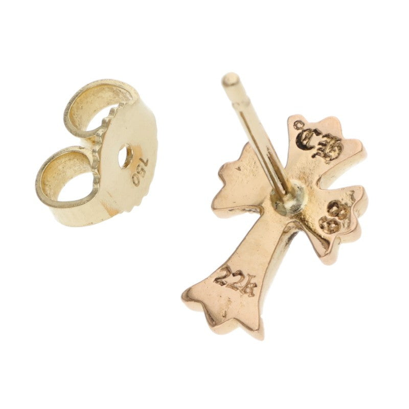 Chrome Hearts 22K CH Cross Fat Stud Yellow Size ONE SIZE
