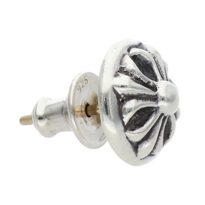 Chrome Hearts Cross Ball Stud Silver Earring Size ONE SIZE
