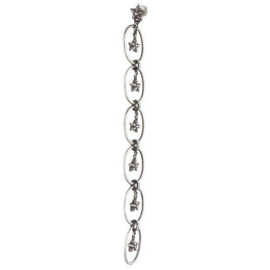 Chrome Hearts Paper Oval Star Drop 925 Silver Size ONE SIZE