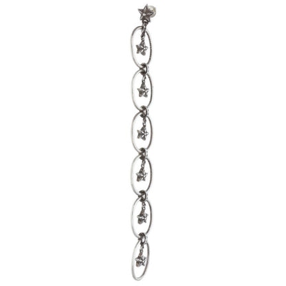 Chrome Hearts Paper Oval Star Drop 925 Silver Size ONE SIZE
