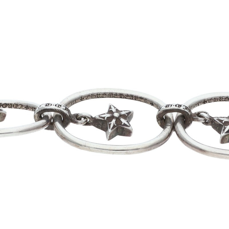 Chrome Hearts Paper Oval Star Drop 925 Silver Size ONE SIZE