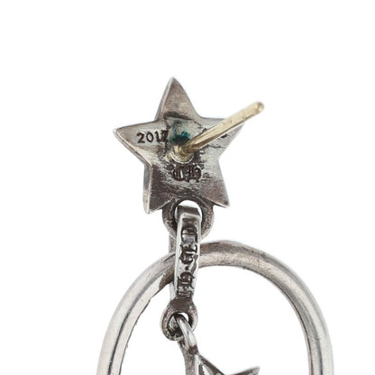 Chrome Hearts Paper Oval Star Drop 925 Silver Size ONE SIZE
