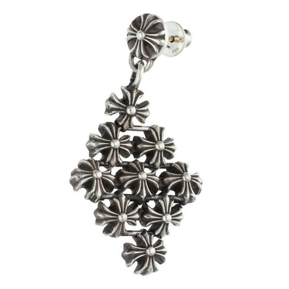 Chrome Hearts Chain Mail 925 Silver Earring Size ONE SIZE