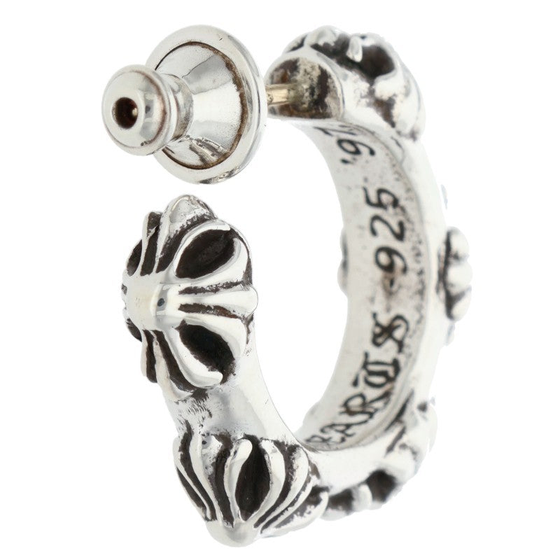 Chrome Hearts SML Cross Band Hoop 925 Silver Size ONE SIZE