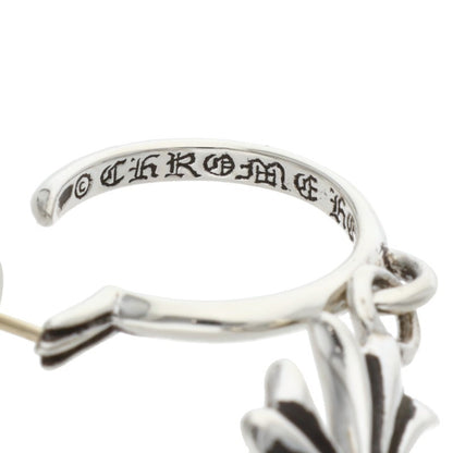 Chrome Hearts Tiny CH Cross Hoop 925 Silver Size ONE SIZE