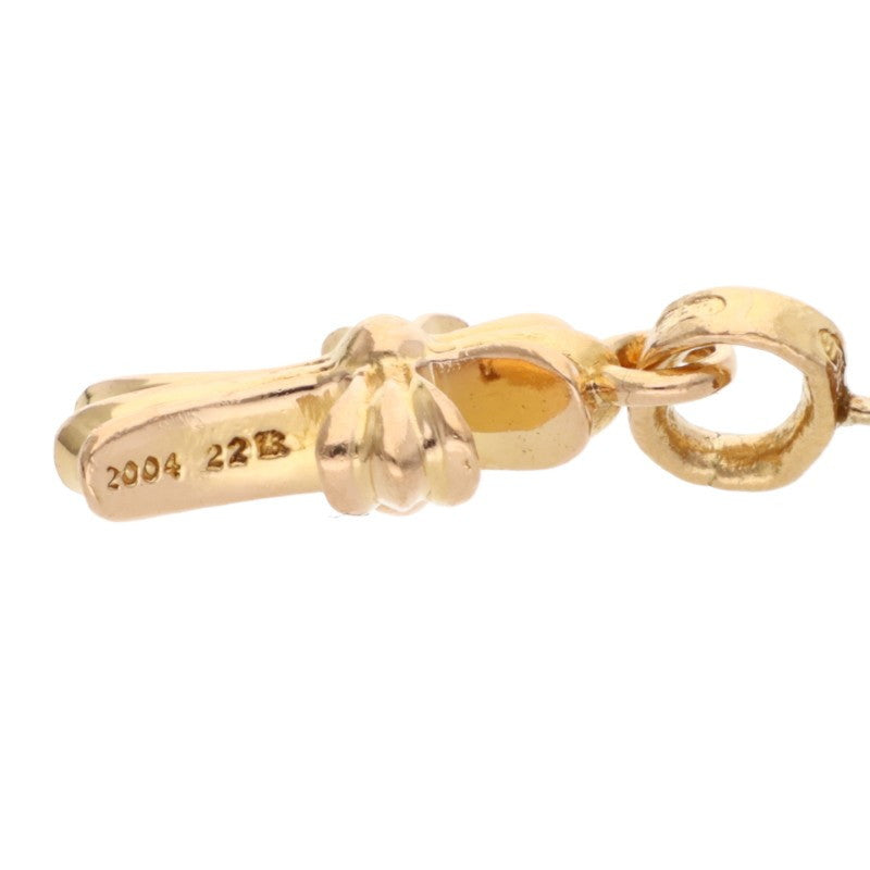 Chrome Hearts 22K Baby Fat Drop Gold Earring Size ONE SIZE