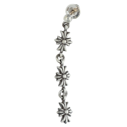 Chrome Hearts TINY E CH PLS 3 Drop Silver Size ONE SIZE