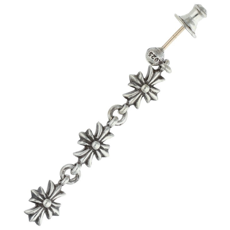 Chrome Hearts TINY E CH PLS 3 Drop Silver Size ONE SIZE