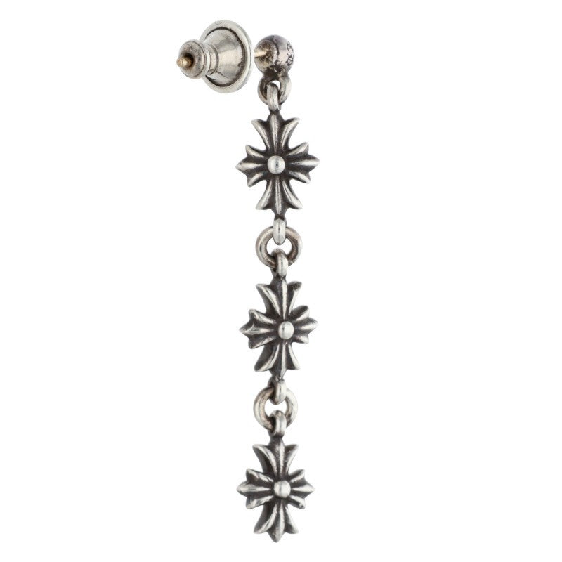 Chrome Hearts TINY E CH PLS 3 Drop Silver Size ONE SIZE
