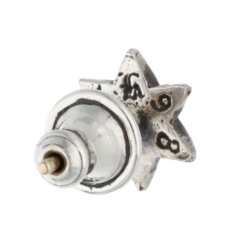 Chrome Hearts CO STAR Star Stud Silver Earring Size ONE SIZE