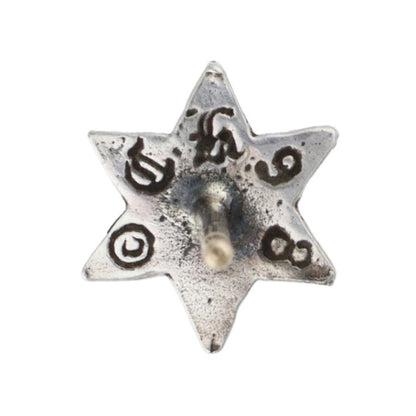 Chrome Hearts CO STAR Star Stud Silver Earring Size ONE SIZE