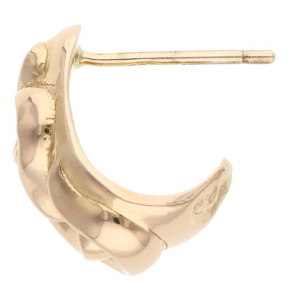 Chrome Hearts 22K CARVED TEARDROP Gold Earring Size ONE SIZE