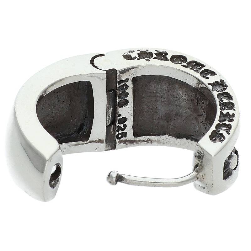 Chrome Hearts NARROW V-CHX L Silver Earring Size ONE SIZE