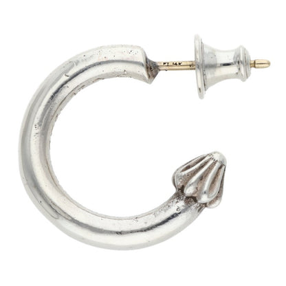 Chrome Hearts Plain hoops Silver (Silver 3.34g)