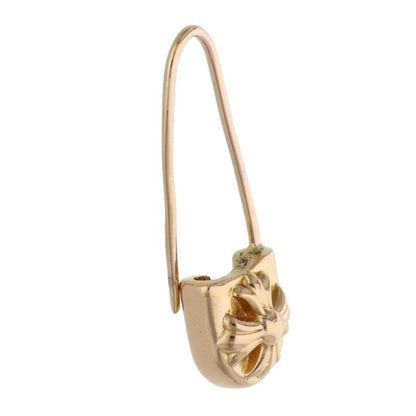 Chrome Hearts 22K ER SAFETY PIN Gold Earring Size ONE SIZE