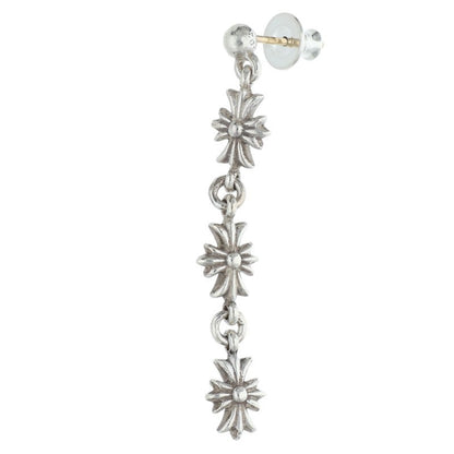 Chrome Hearts Tiny E CH Plus 3 Drop Silver Size ONE SIZE