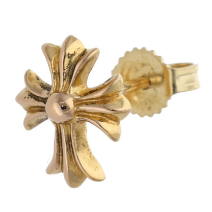 Chrome Hearts 22K CH Cross Stud Yellow Gold Size ONE SIZE