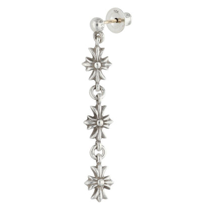 Chrome Hearts Tiny E CH Plus 3 Drop Silver Size ONE SIZE