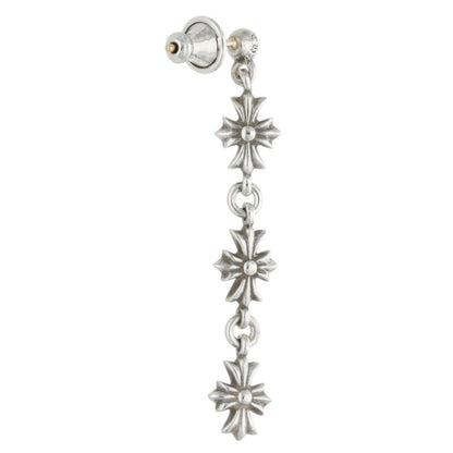 Chrome Hearts Tiny E CH Plus 3 Drop Silver Size ONE SIZE