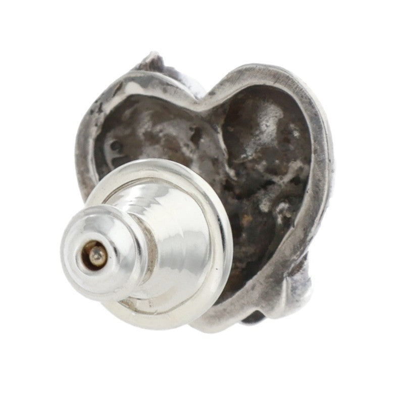 Chrome Hearts Heart Stud Silver Earring Size ONE SIZE