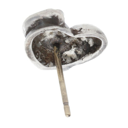 Chrome Hearts Heart Stud Silver Earring Size ONE SIZE