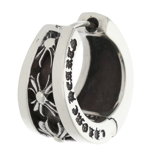 Chrome Hearts Narrow V CHX Silver Earring Size ONE SIZE