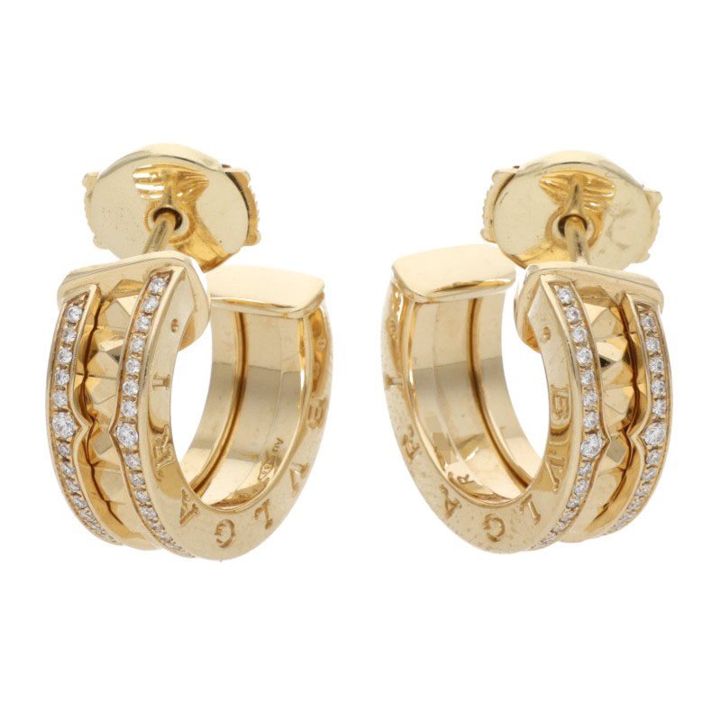 BVLGARI B-zero1 18K Yellow Gold Diamond Size ONE SIZE