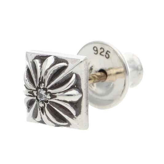 Chrome Hearts Pyramid Stud 1 Diamond Silver Size ONE SIZE