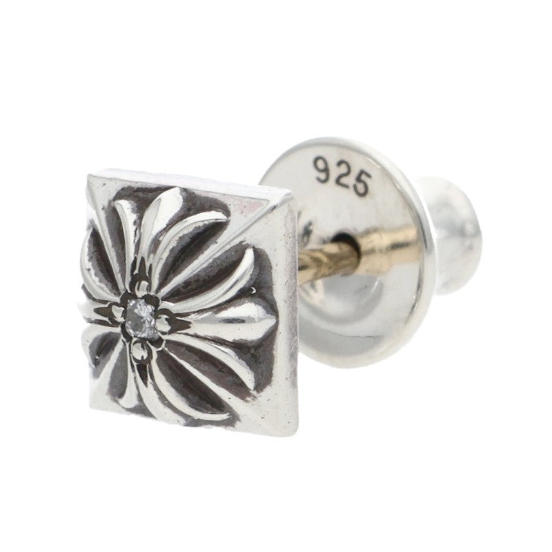 Chrome Hearts Pyramid Stud 1 Diamond Silver Size ONE SIZE