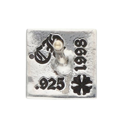 Chrome Hearts Pyramid Stud 1 Diamond Silver Size ONE SIZE