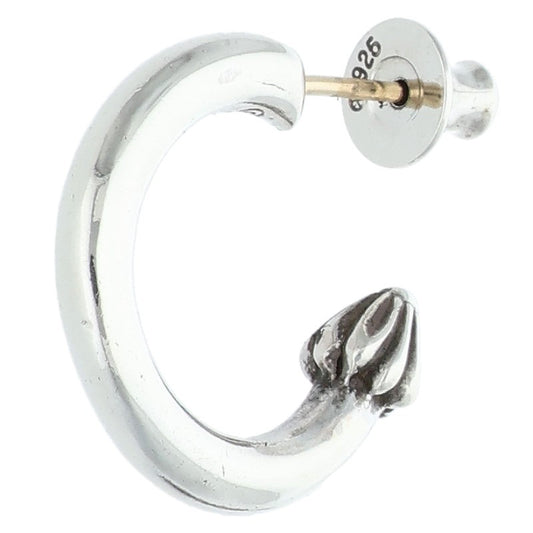 Chrome Hearts Plain Hoop Silver (Silver 3.42g)