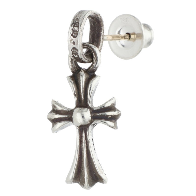 Chrome Hearts Baby Fat Drop Silver Earring Size ONE SIZE