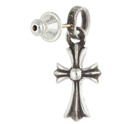 Chrome Hearts Baby Fat Drop Silver Earring Size ONE SIZE