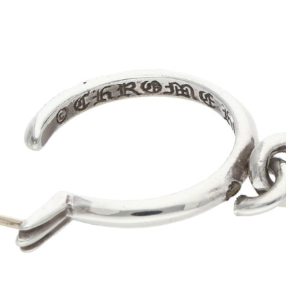 Chrome Hearts Tiny CH Cross Hoop Silver Size ONE SIZE