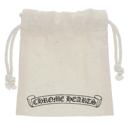 Chrome Hearts Crossover hoop White x Silver (Silver 0.7g)