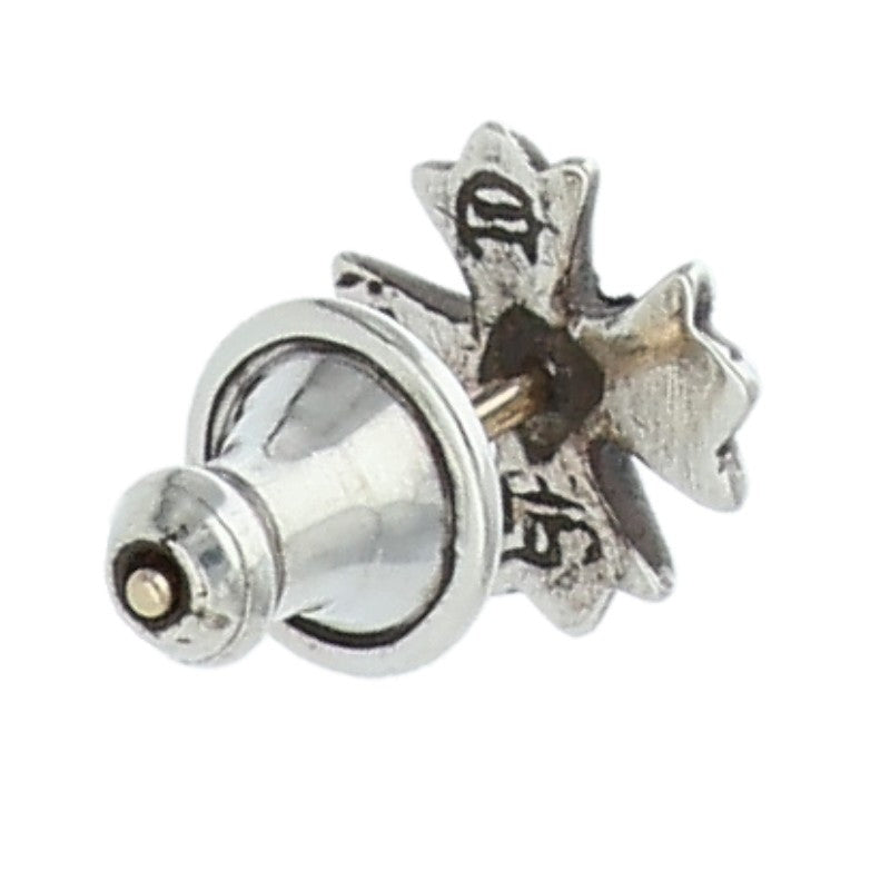 Chrome Hearts CH Plus Stud Silver 1-Diamond Size ONE SIZE