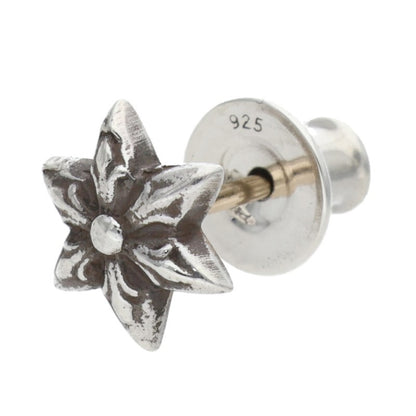 Chrome Hearts Star Stud Silver Earring Size ONE SIZE