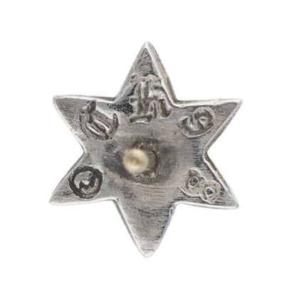 Chrome Hearts Star Stud Silver Earring Size ONE SIZE