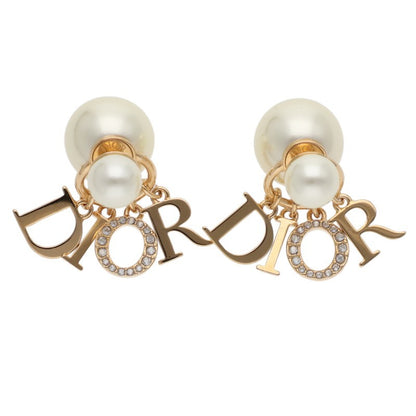 Christian Dior Resin Pearl Logo Rhinestone Size ONE SIZE