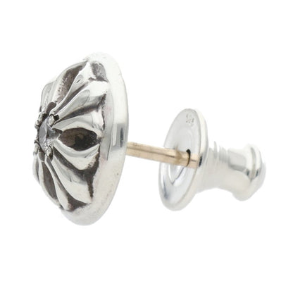 Chrome Hearts Cross Ball Stud Silver 1-Diamond Size ONE SIZE