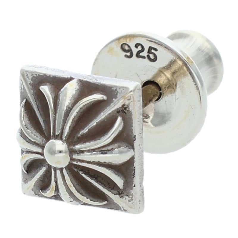Chrome Hearts Pyramid Stud Silver Earring Size ONE SIZE
