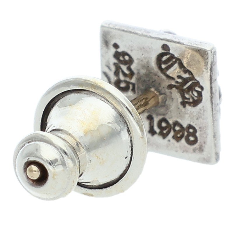 Chrome Hearts Pyramid Stud Silver Earring Size ONE SIZE