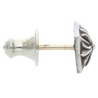 Chrome Hearts Pyramid Stud Silver Earring Size ONE SIZE
